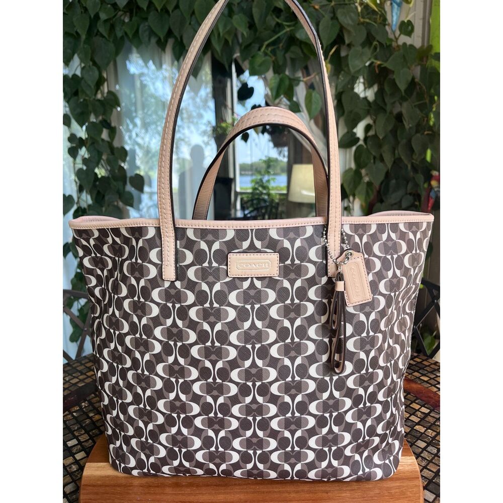 Coach Park Metro Large Tote Bag Dream C Shopper Laptop Tote